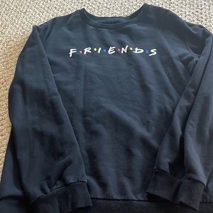 Black FRIENDS sweater